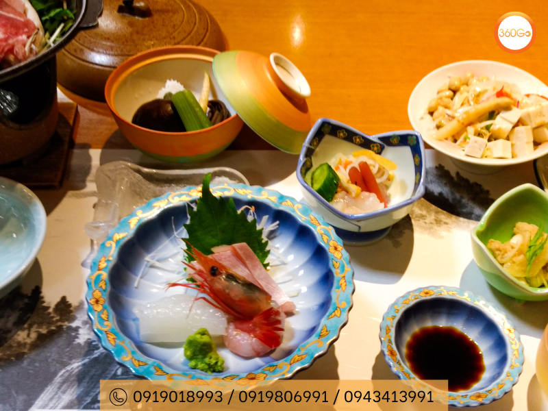 Kaiseki bữa tiệc ẩm thực truyền thống cao cấp Nhật - Du lịch 360Go